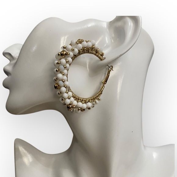 157 Lilly Pulitzer Hoop Earrings - Picture 4 of 8